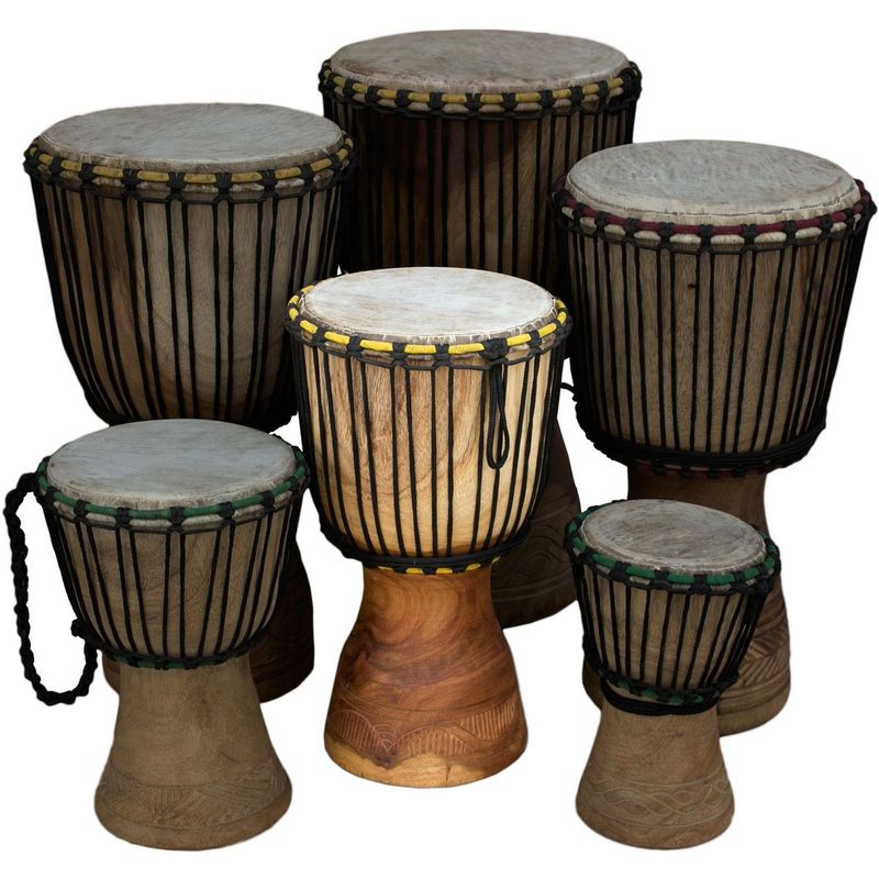 Djembe fra Ghana 45 cm