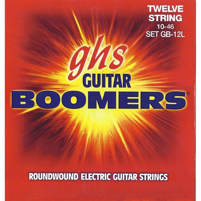 Hovedbilde GHS Guitar Boomers GB-12L - 10-46 Elgitarstrenger 12-strengs
