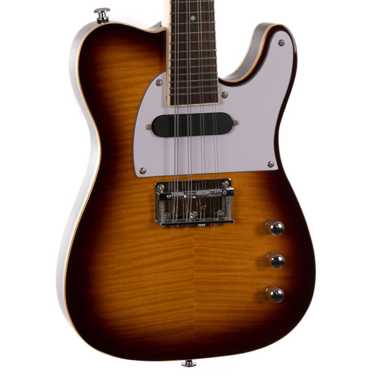 Morgan ME 12 VS - Elektrisk mandolin i Telecaster-stil, Vintage Sunburst