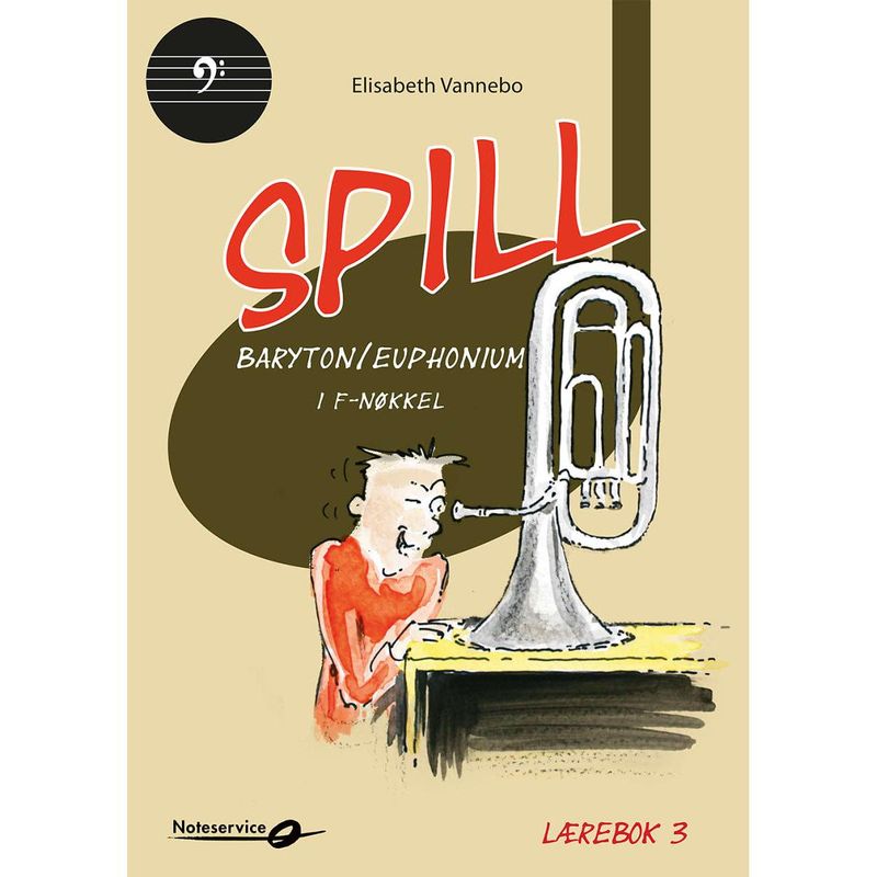 Spill Baryton/Euphonium i F-nøkkel Lærebok 3