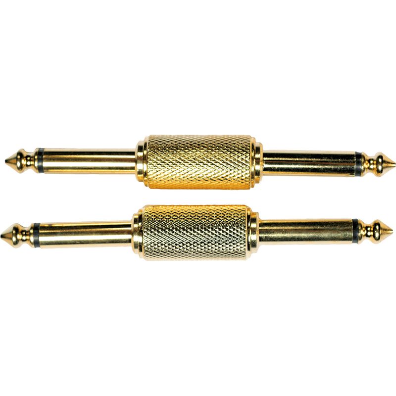 Yellow Cable AD02 - Jack hann til jack hann mono adapter, 2 stk