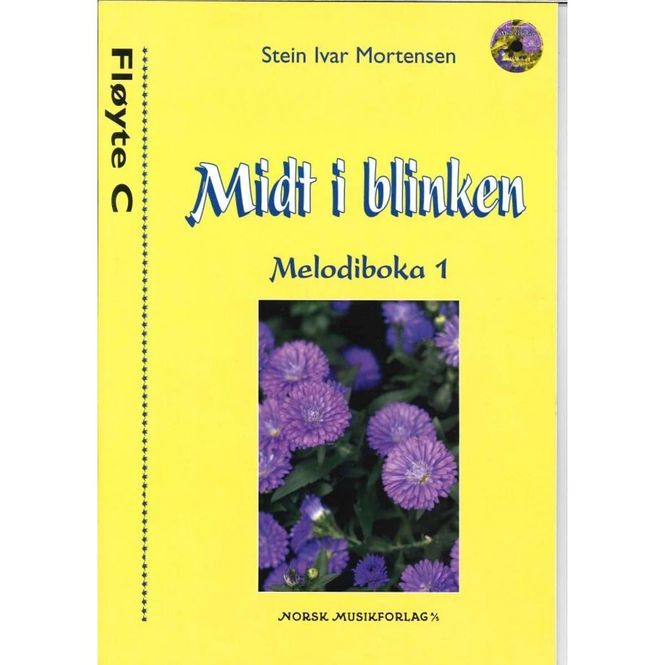 Hovedbilde Midt i blinken Melodiboka 1 Fløyte C