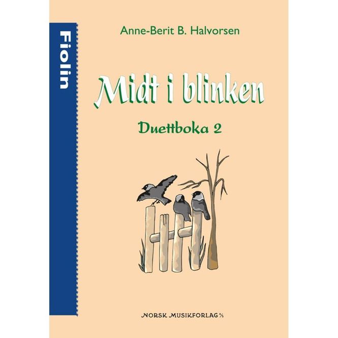 Hovedbilde Midt i blinken Duettboka 2 Fiolin