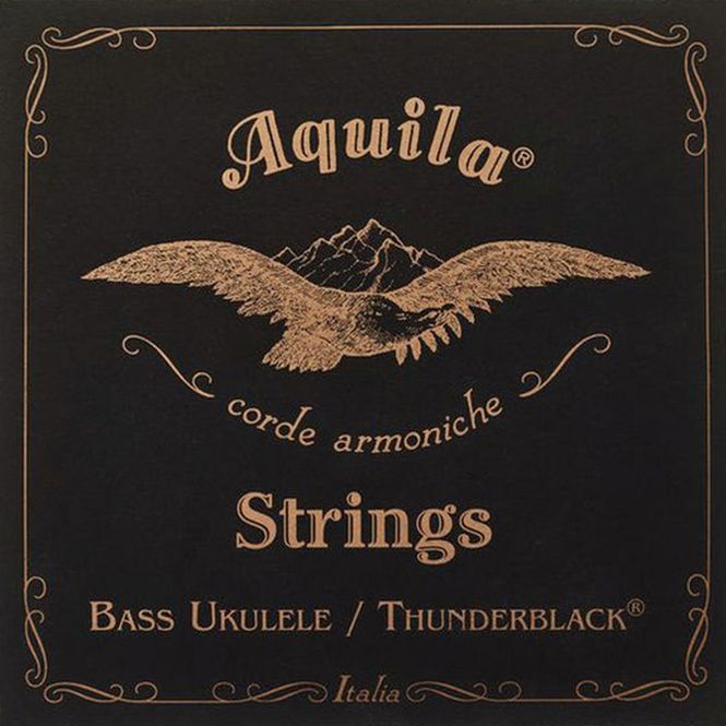 Hovedbilde Aquila Thunder Black Bass-ukulele-strenger 4-strengs (66 cm)