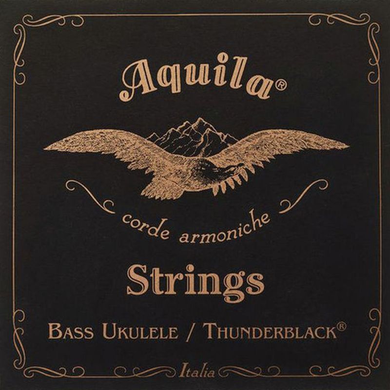Aquila Thunder Black Bass-ukulele-strenger 4-strengs (66 cm)