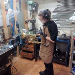 Verksted for blåseinstrumenter