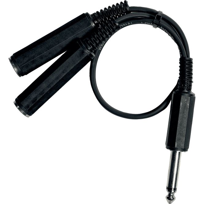 Hovedbilde Yellow Cable B2F, 2x 1/4 hunn jack til 1/4 hann jack kabel 0,05m