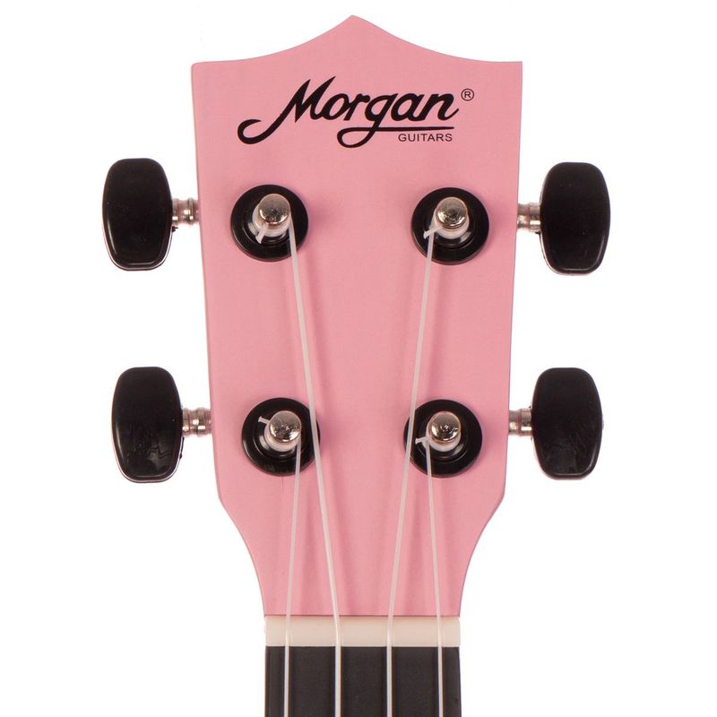 Morgan Sopran Ukulele UK S 100 PK, rosa, m/bag