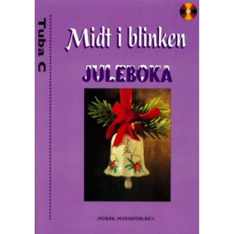 Midt i blinken Juleboka Tuba C (F-nøkkel)