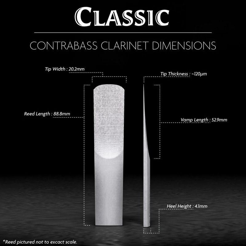 Légère Classic flis for kontrabass-klarinett 2.00