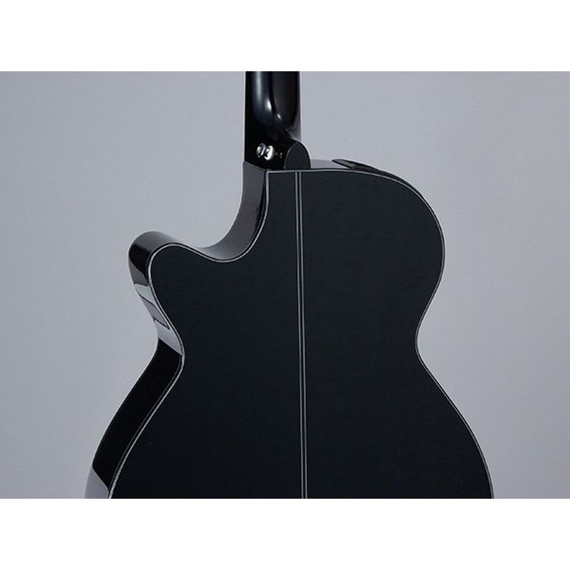 Takamine GF30CE-BLK Akustisk gitar med mikrofon, svart