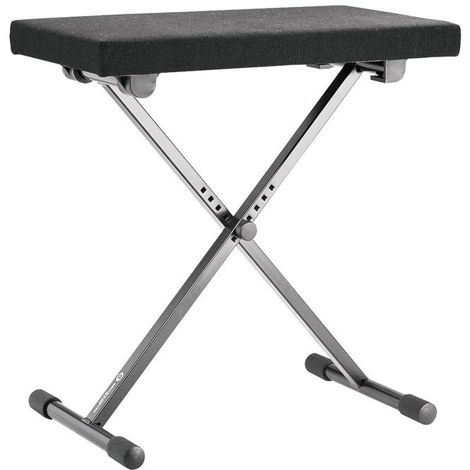 Hovedbilde K&M 14066 Pianokrakk, svart stoffsete