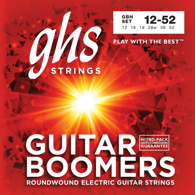 Hovedbilde GHS Guitar Boomers GBH 12-52 Elgitarstrenger
