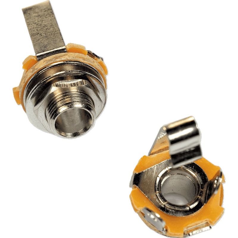 Yellow Cable JACK06 Jack socket (hunn), 2 stk