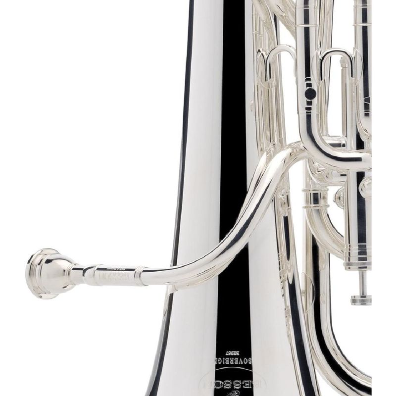 Besson BE967T-2-0 Sovereign Euphonium, forsølvet, 12