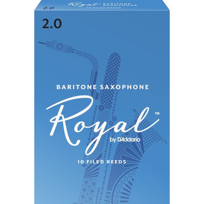 Hovedbilde Royal RLB1020 fliser for baryton-saksofon 2, 10 stk