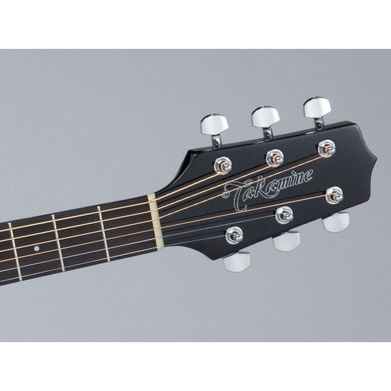 Takamine GF30CE-BLK Akustisk gitar med mikrofon, svart
