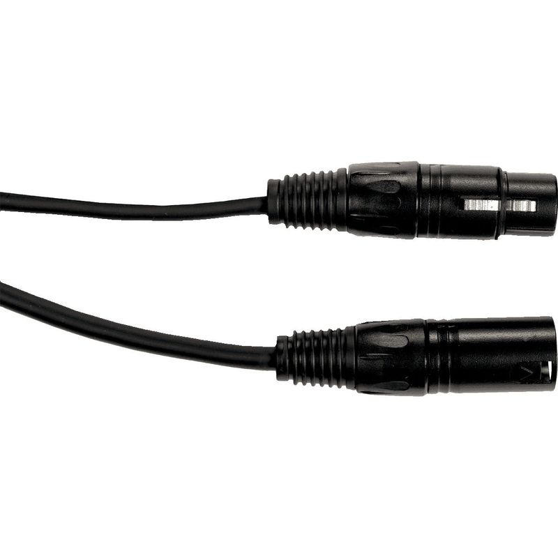 Yellow Cable M03X - XLR hann til XLR hunn mikrofonkabel, 3m