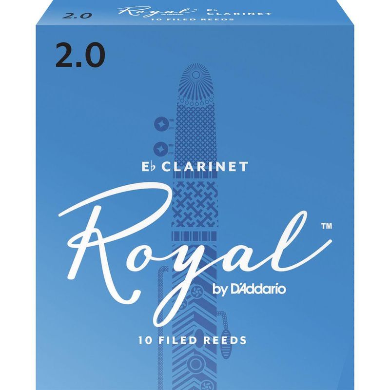 Royal RBB1020 fliser for Eb-Klarinett 2, 10 stk