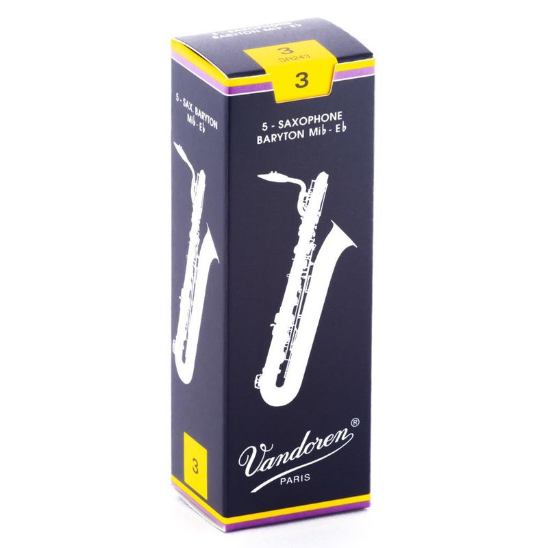 Vandoren V5 Traditional fliser for barytonsaksofon 3 (SR243)
